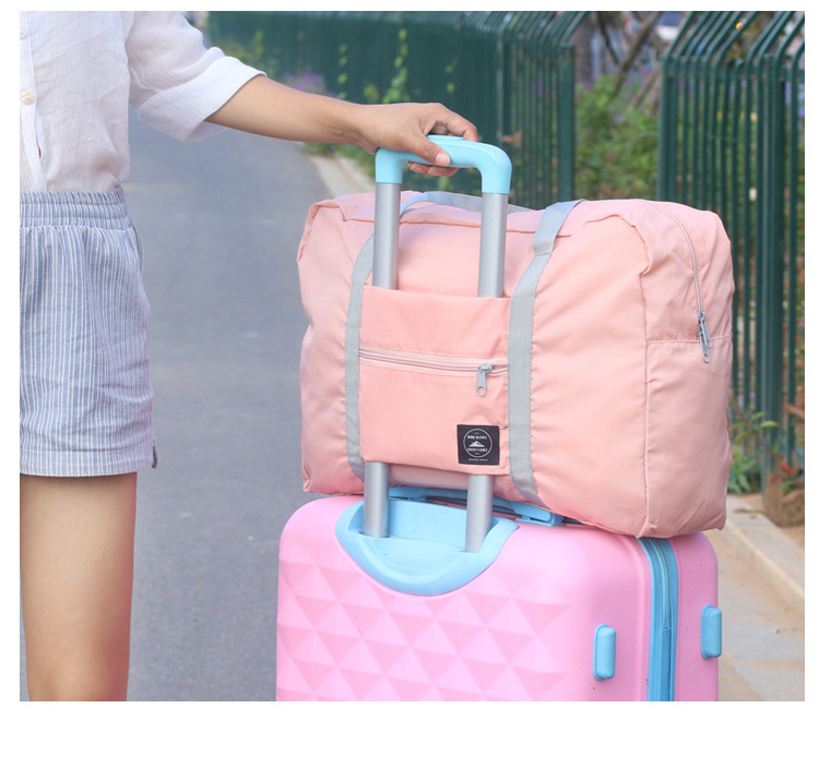 Unisex Nylon Foldable Travel Bag