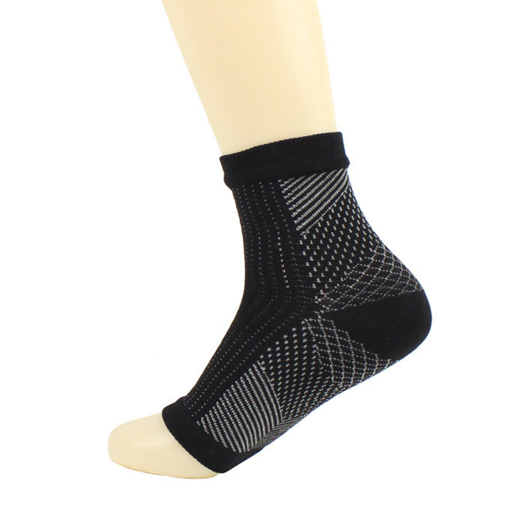 Black Color Anti-Fatigue Compression Socks